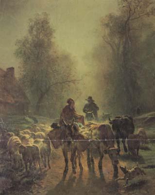 constant troyon On the Way to Market (san05) oil painting picture